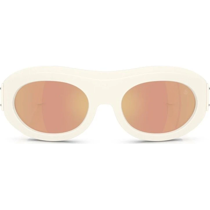 Moncler Ramillon ME8015U Gafas de Sol Ovaladas Blancas