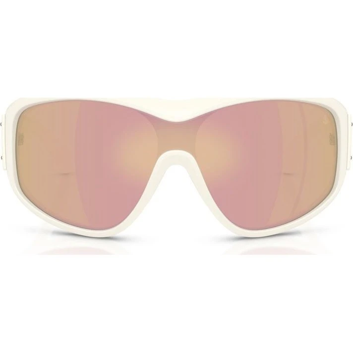 Moncler Thyra ME8016U Gafas de Sol Unisex Blanco y Rosa