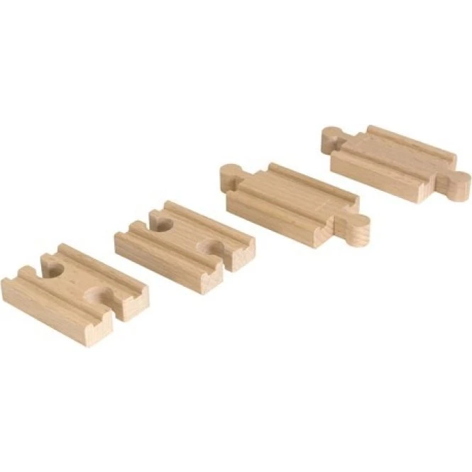 Brio Vías Rectas Mini 4 Unidades