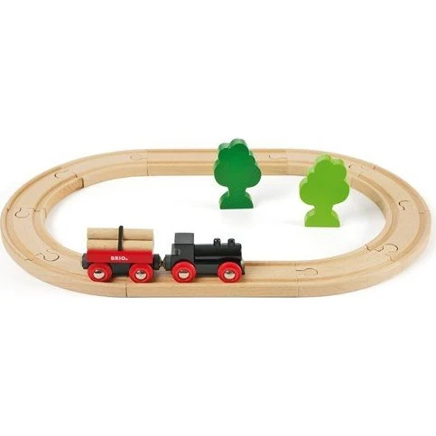 BRIO Circuito Pequeño Tren Forestal Madera