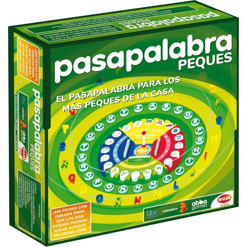 Bizak Pasapalabra Peques Juego de Mesa