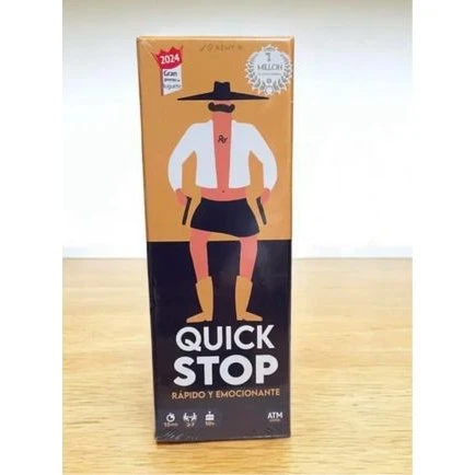 Quick Stop - Juego de Cartas de Rápida Respuesta
