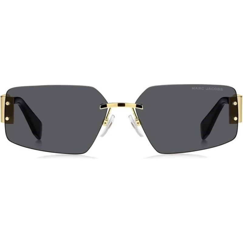 Marc Jacobs Marc 875/S Gafas de Sol Rectangulares Oro y Gris