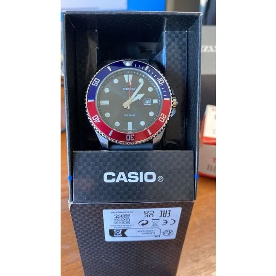 Casio MDV-107D-1A1V Reloj Hombre Acero Inoxidable Marrón