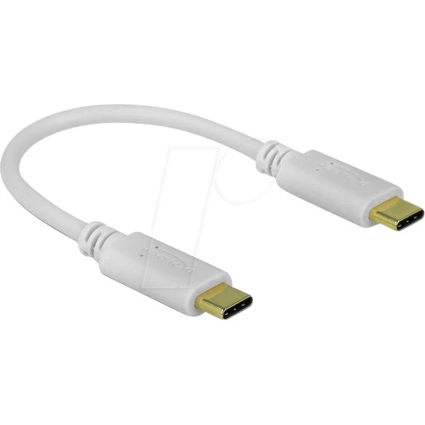 Delock Cable USB-C a USB-C 100 W 0,15 m (5 A)