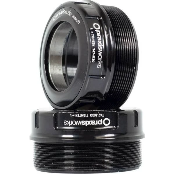 Praxis M30 T47 68/73mm Pedalier Negro