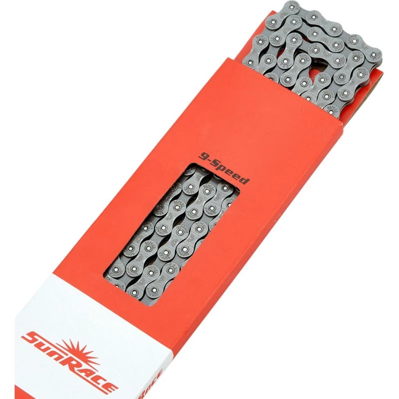 Sunrace CNM94 9V 116 eslabones gris