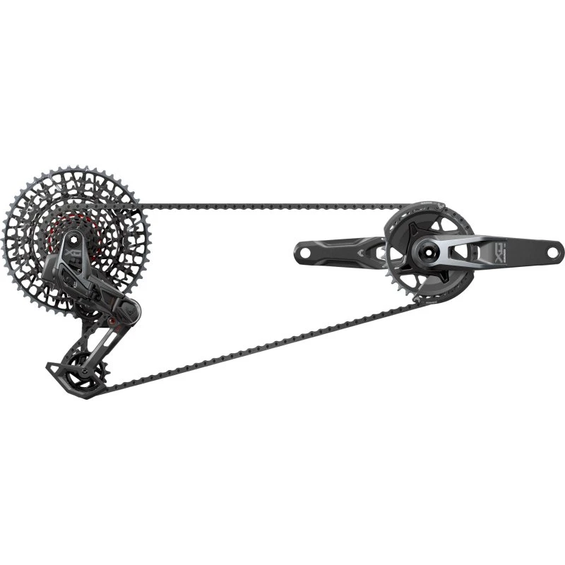 SRAM X0 T-Type Eagle AXS 12V DUB 175mm 10-52t