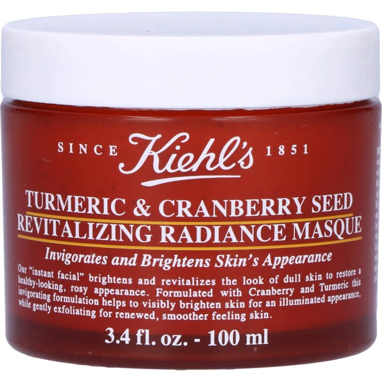 Kiehl's Mascarilla Energizante de Cúrcuma y Semillas de Arándano 100 ml