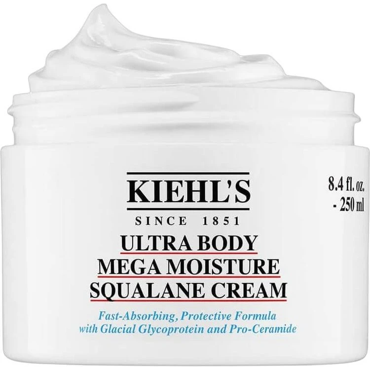 Kiehl's Ultra Body Mega Moisture Squalane Cream 250 ml
