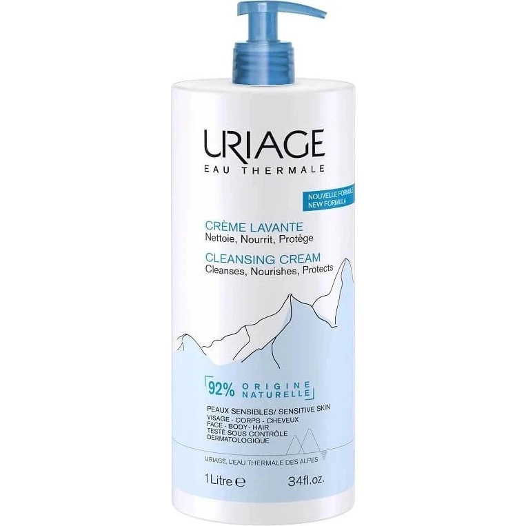 Uriage Crème Lavante Nutritiva 1000 ml