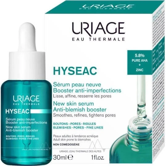 Uriage Hyseac Refuerzo Facial Antiedad con AHA 30ml