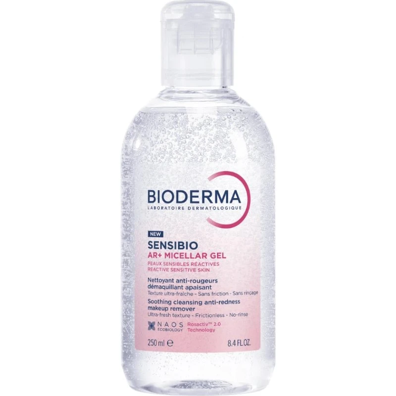 Bioderma Sensibio AR+ Gel Micelar de Limpieza, 250 ml