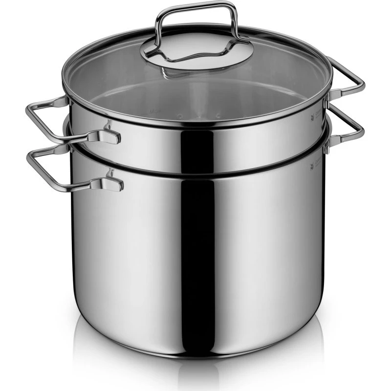 WMF Olla para pasta de 24 cm con colador integrado