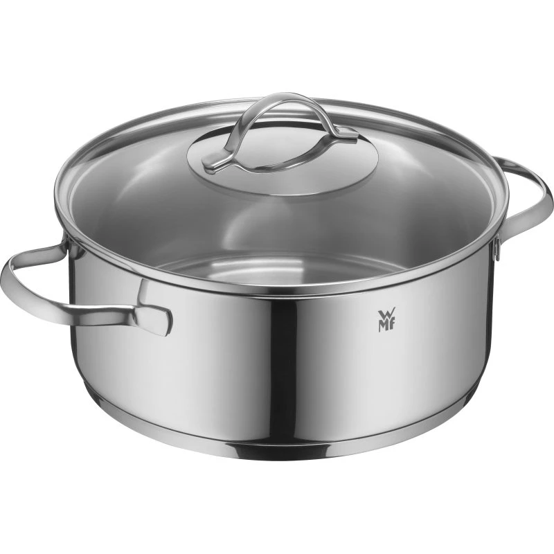 WMF Olla baja Provence Plus de 24 cm con tapa de cristal