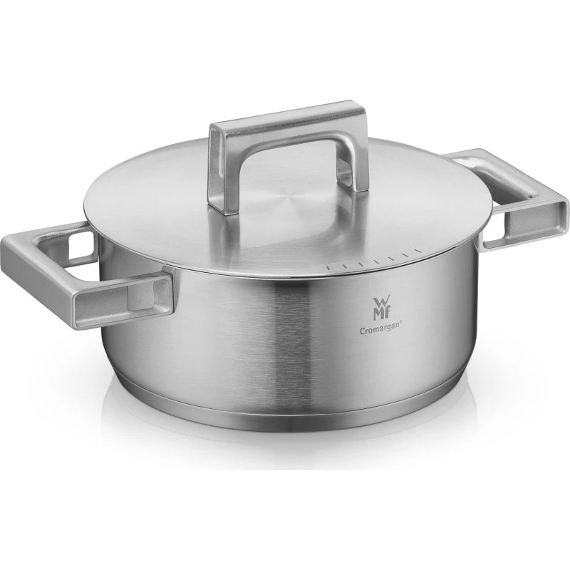 WMF Olla para asar Ultimate Cool+ 20cm Cromargan Plata