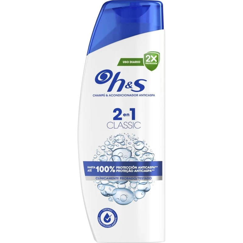 H&S Champú y Acondicionador 2en1 Classic 1000 ml