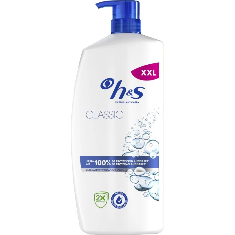 H&S Classic Champú Anticaspa 1 Litro