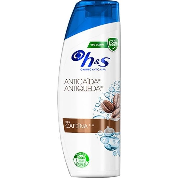 H&S Champú Anticaspa y Anticaída con Cafeína 330 ml