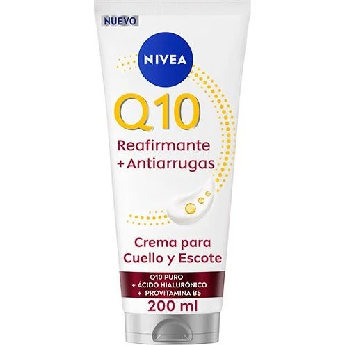 NIVEA Q10 Crema Corporal Antiarrugas Cuello y Escote 200 ml