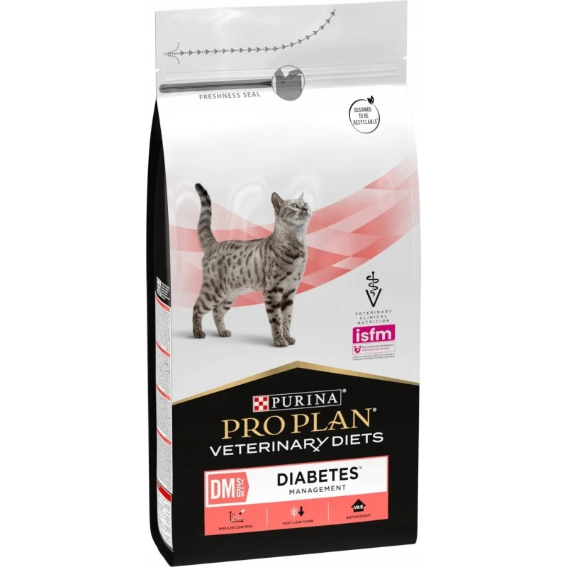 Purina Pro Plan Veterinary Diets DM Alimento Seco para Gatos 5kg