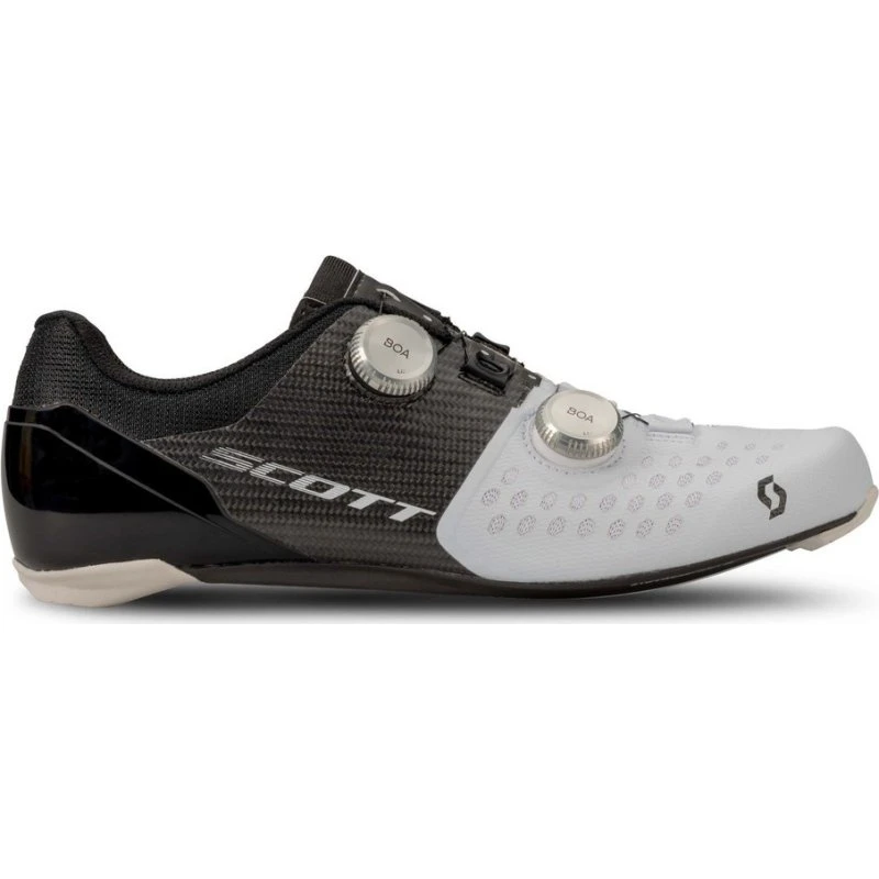 Zapatillas Scott Road RC Ultimate BOA Negro/Blanco - 43