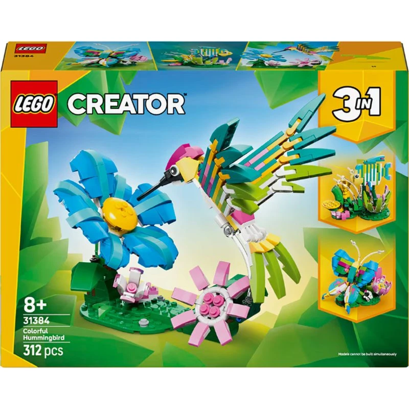 LEGO Creator Fauna Salvaje: Colibrí de Colores 31384