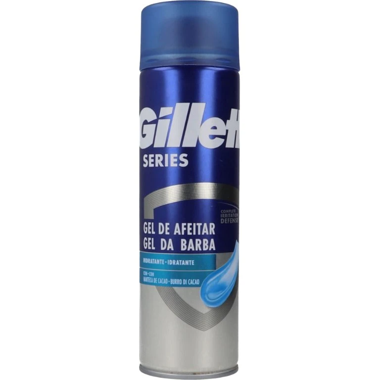 Gillette Gel de Afeitar Hidratante con Manteca de Cacao 200ml