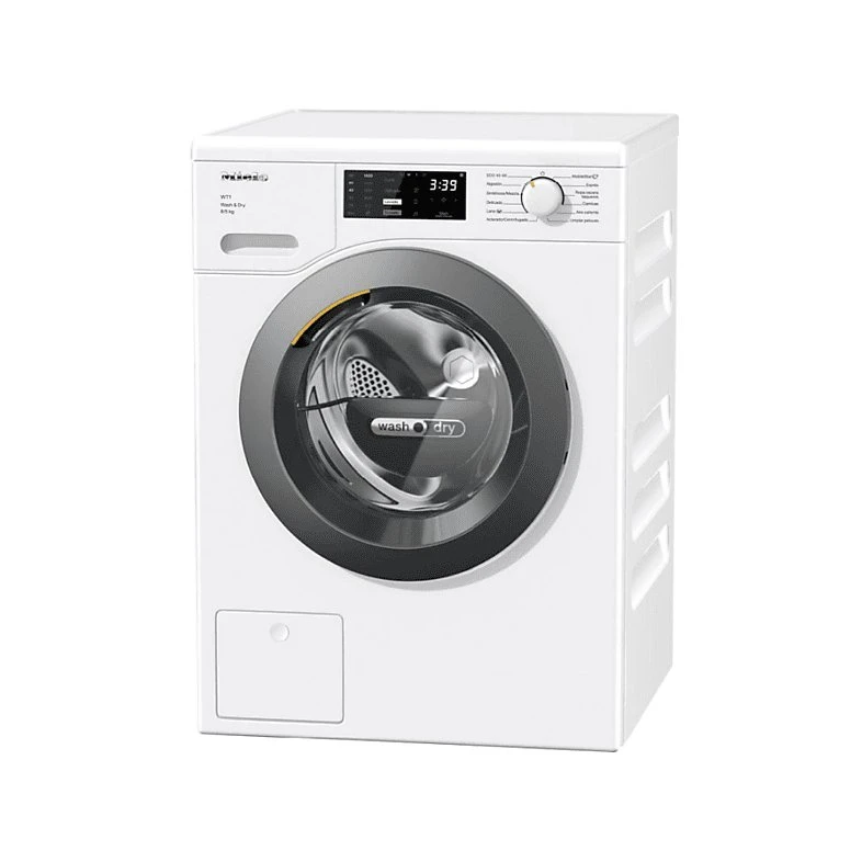Lavadora secadora Miele WTD 160 WCS, 8kg/5kg, 1500 rpm, Blanco