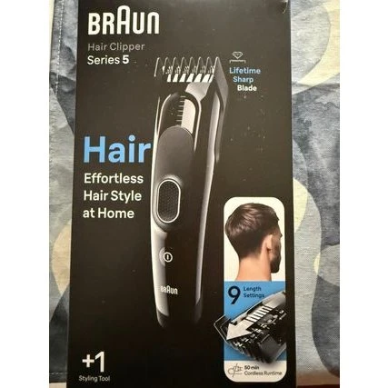 Braun HC5510 Negro - Cortapelos Sin Cable
