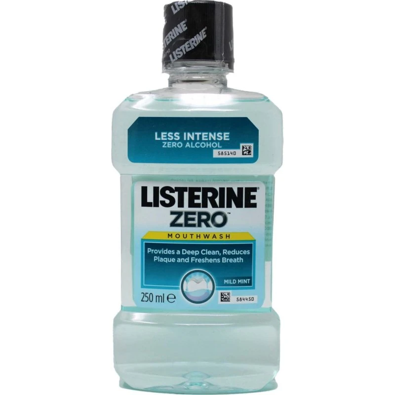 LISTERINE Enjuague Bucal Sin Alcohol 250 ml