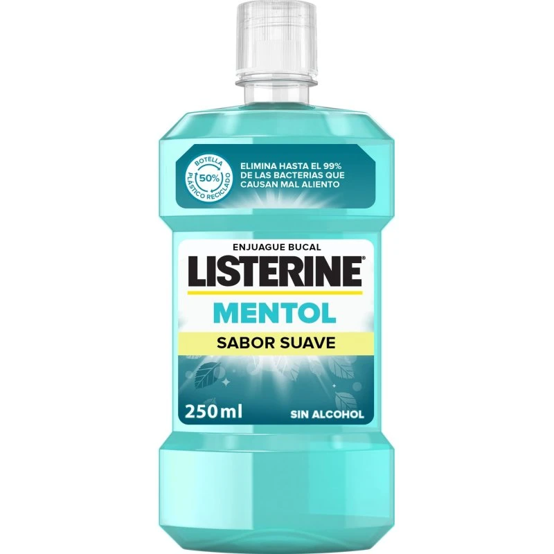 Listerine Mentol Suave Enjuague Bucal 250 ml