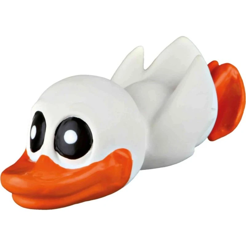 Trixie Juguete Pato de Látex para Perros con Sonido, 13cm