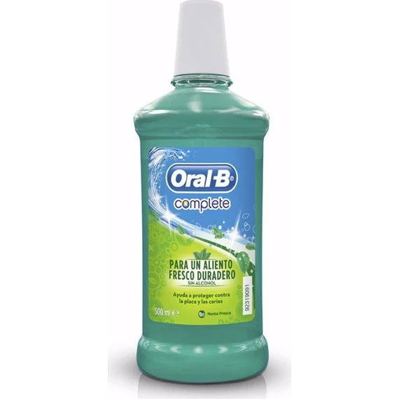 Oral-B Complete Enjuague Bucal Menta Fresca 500ml