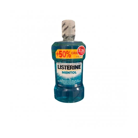 Listerine Enjuague Bucal Mentol 750 ml