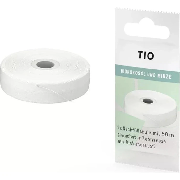 TIO Hilo Dental Vegano con Aceite de Coco 50 m