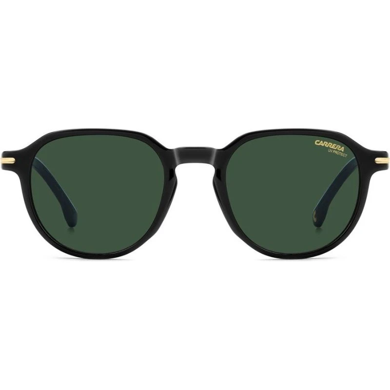 Carrera 376/S Gafas de Sol Cuadradas para Hombre - Negro