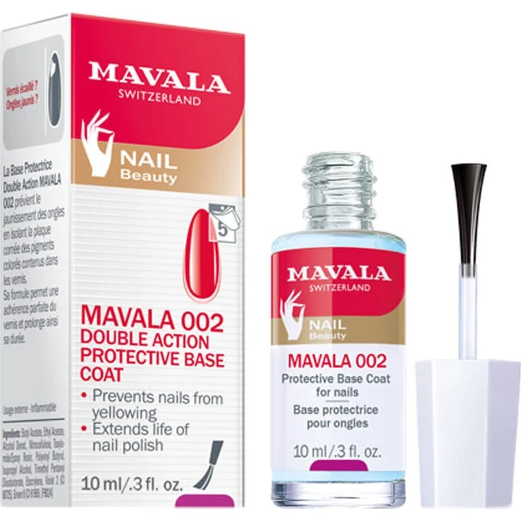 Mavala 002 Double Action Protective Base Coat 10 ml