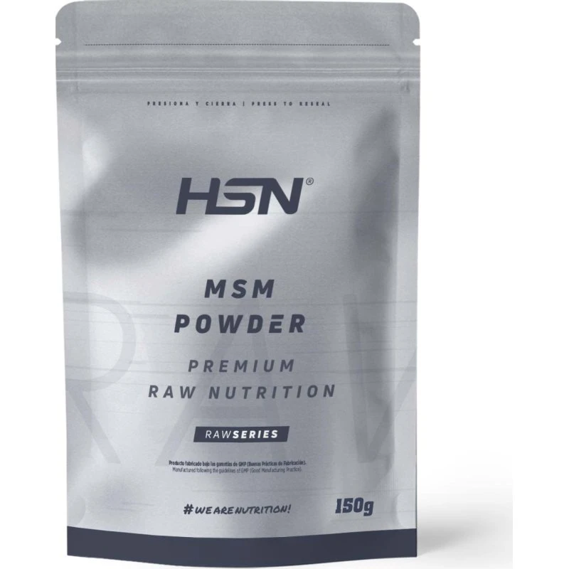 MSM Raw 100% Puro - Suplemento Articulaciones