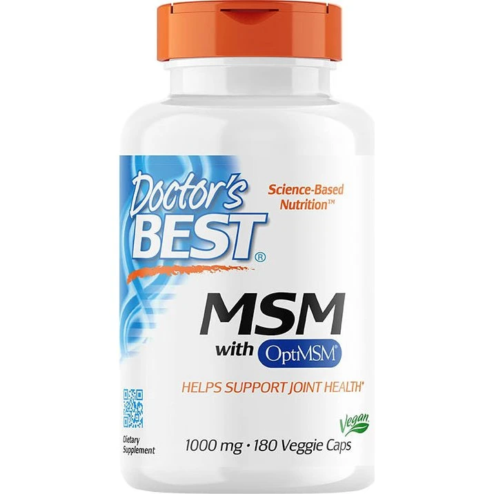 Doctor's Best MSM con OptiMSM 1000 mg