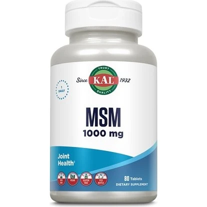 Kal MSM 1000 mg 80 Comprimidos
