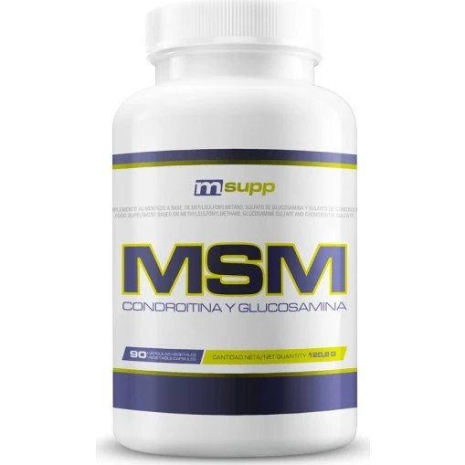 Masmusculo MSM Condroitina y Glucosamina 90 Cápsulas