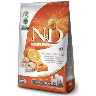 Farmina N&D Ocean Sin Cereales Bacalao, Calabaza y Naranja 2 x 12kg