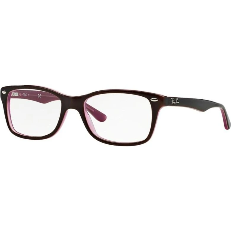 Ray-Ban RX 5228 Gafas de Vista Cuadradas Marrón Unisex