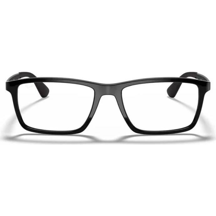 Ray-Ban RX 7056 Gafas de Vista Unisex Negro Geométrico