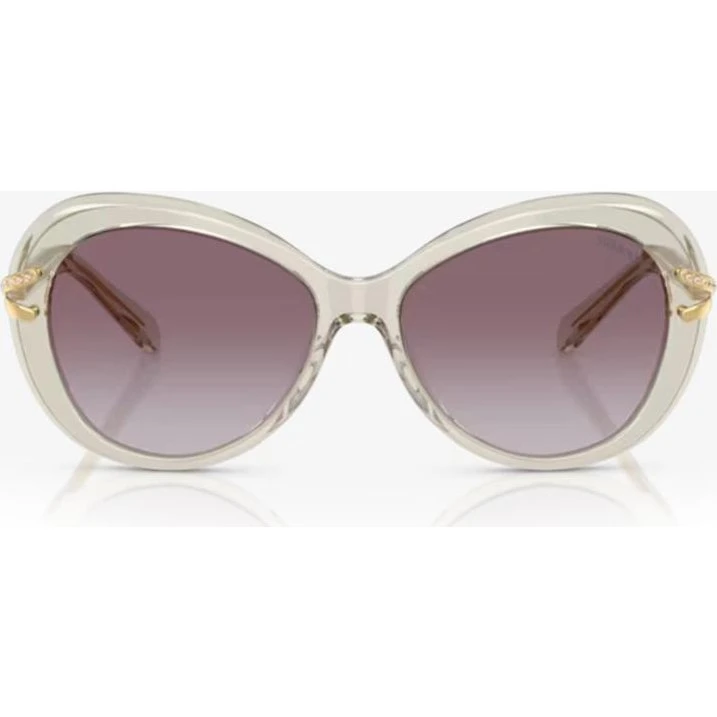 Swarovski SK6026 Gafas de Sol Mariposa Marrón y Violeta 56mm
