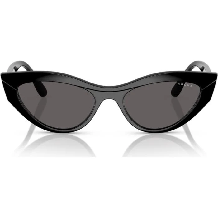 Vogue Vo 5637SU Gafas de Sol Mujer Negro Cat Eye 52mm