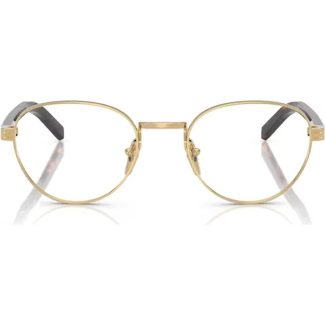 Prada PR B53V Gafas de Vista Redondas Oro para Mujer