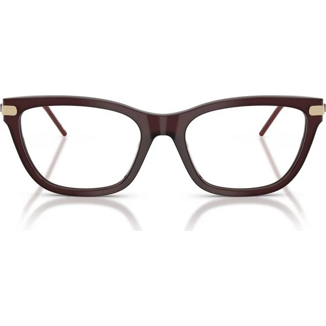 Emporio Armani EA 3262 Gafas de Vista Mujer Cuadradas Color Rojo