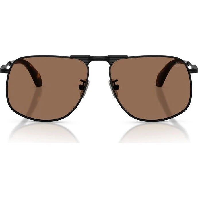 Moncler Vitessa ME4014 Gafas de Sol Piloto Negro y Marrón